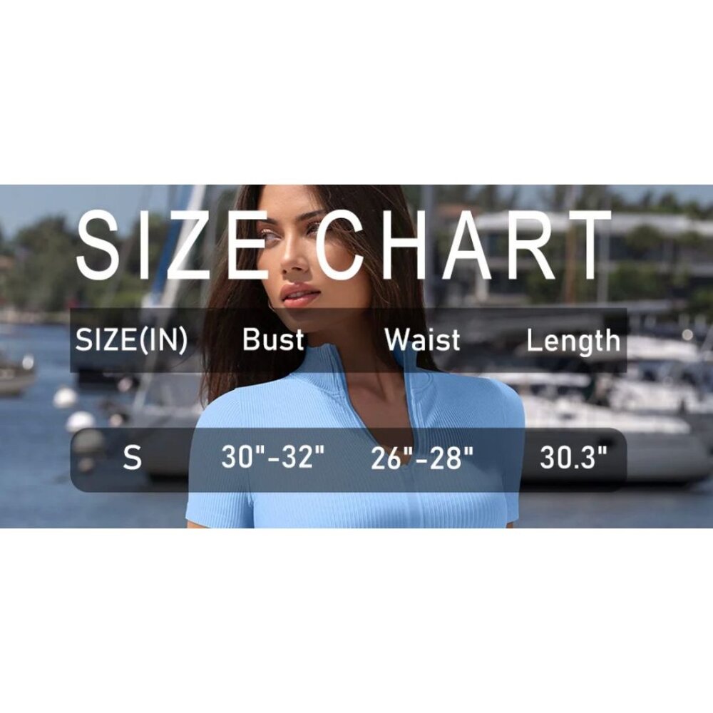 Clean Girl Minimalist Ribbed Zip Bodycon Dress OQQ Taupe Coffee Small - Picture 8 of 8